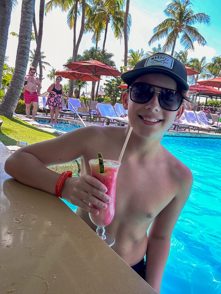 Hyatt Aruba pool area