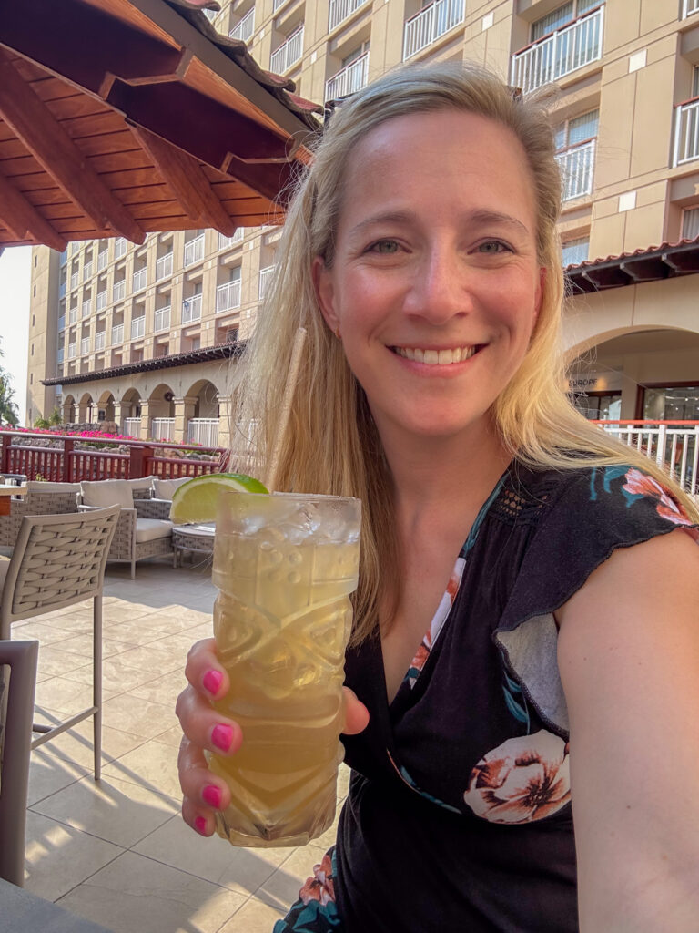 smoked tequila drink