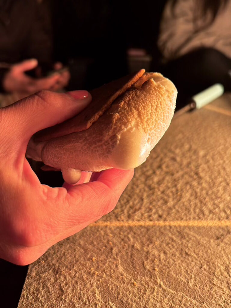 giant marshmallows and fancy graham crackers