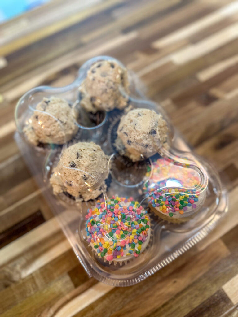 Sweethaus cupcakes with frosting