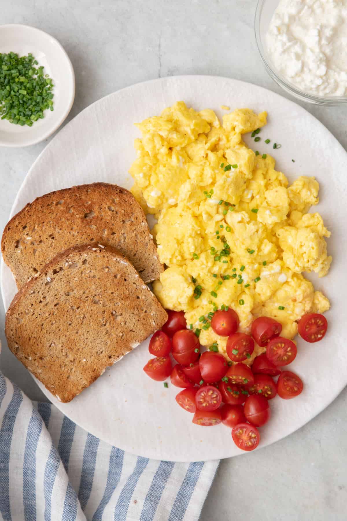 Feel Good Foodie scrambled eggs
