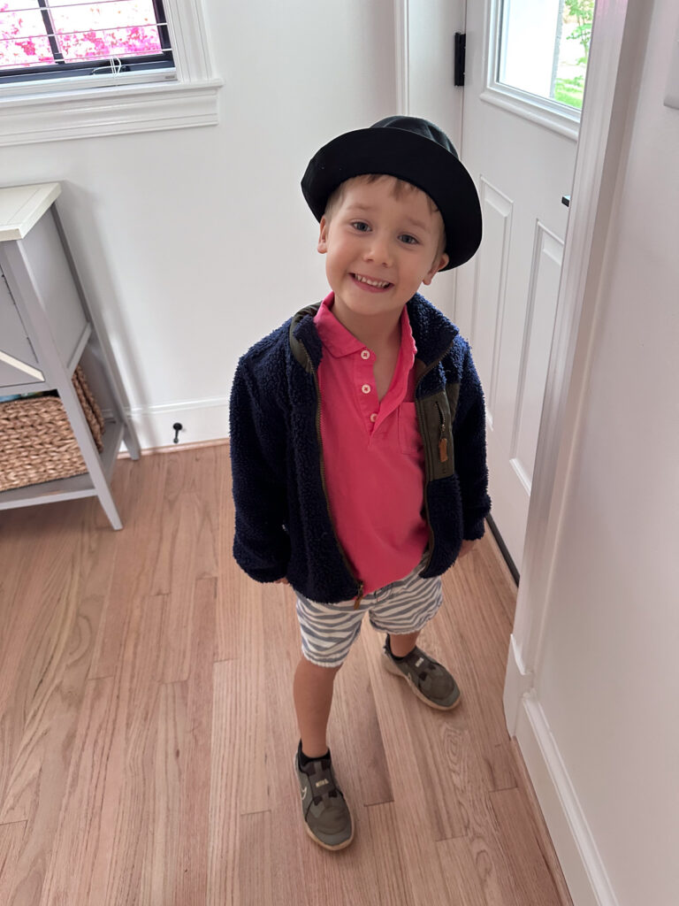 Birch black fedora