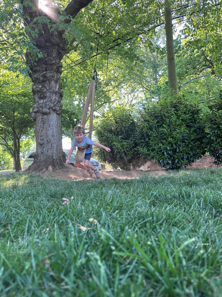 Family Spring Frolicking