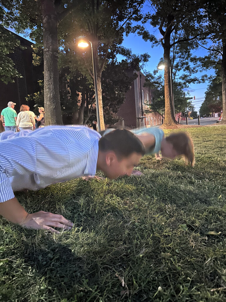 pushup competition