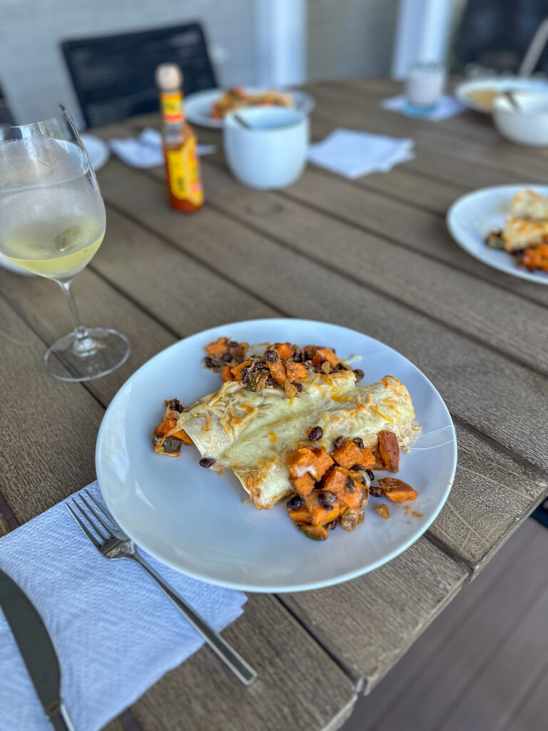 Blue Apron enchiladas