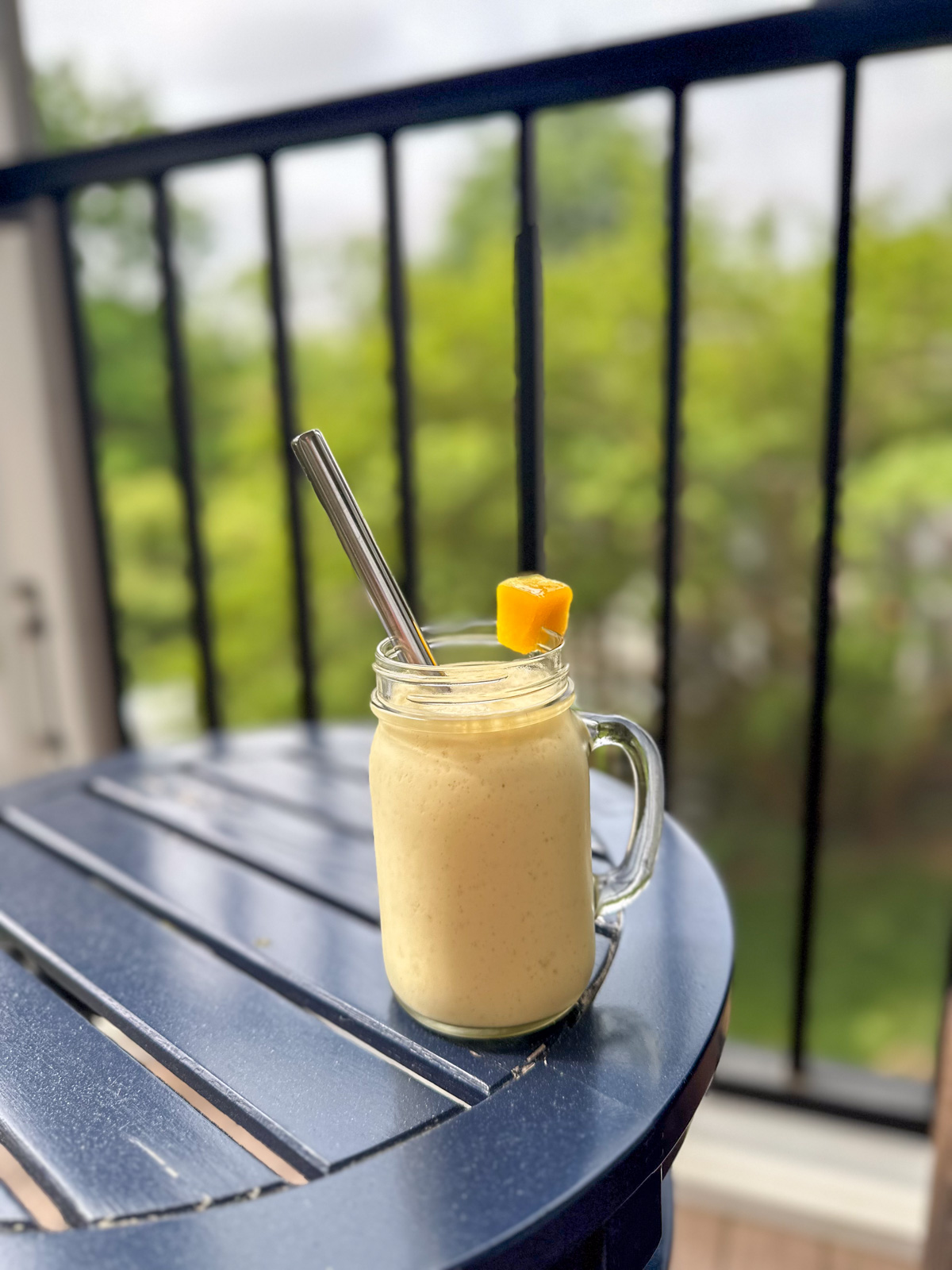 Mango Pineapple Smoothie cup