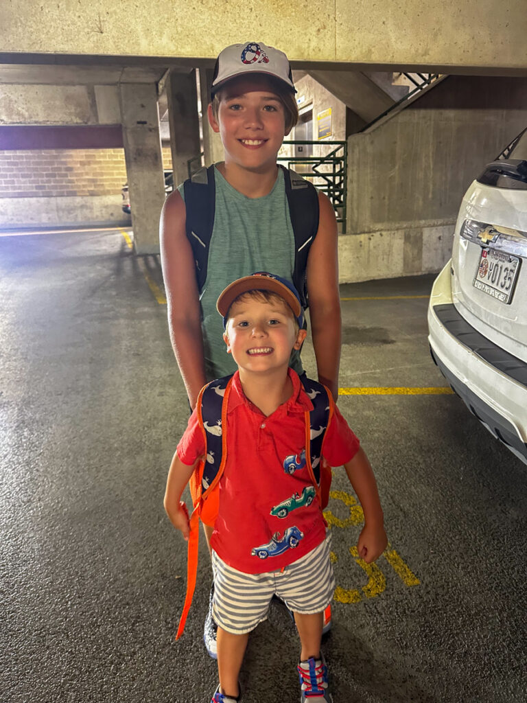 Kath Eats Blogger Kath Younger shares her Family Trip To Baltimore - in photo: two kids