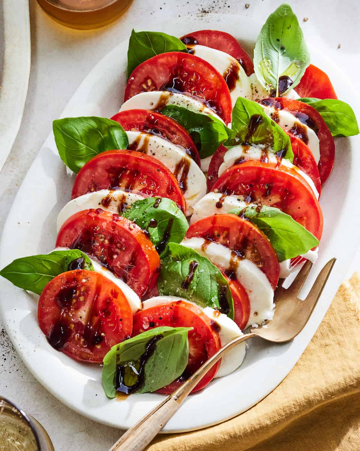 Kath Eats Blogger Kath Younger shares a photo of Caprese Salad