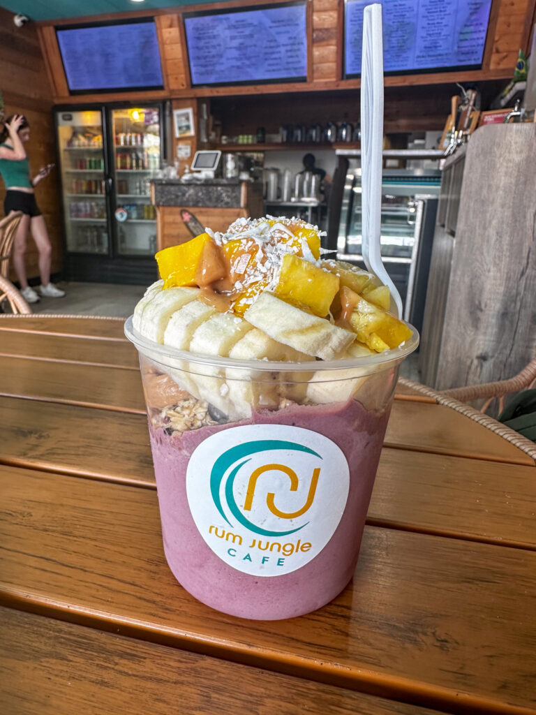 Rum Jungle smoothie bowl