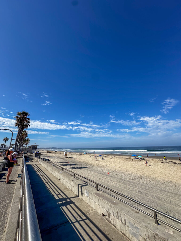 Mission Bay beach walk