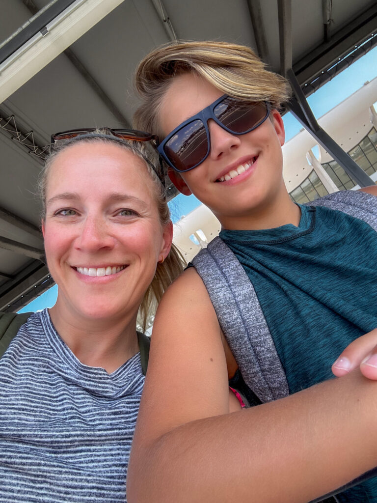California Summer travel day