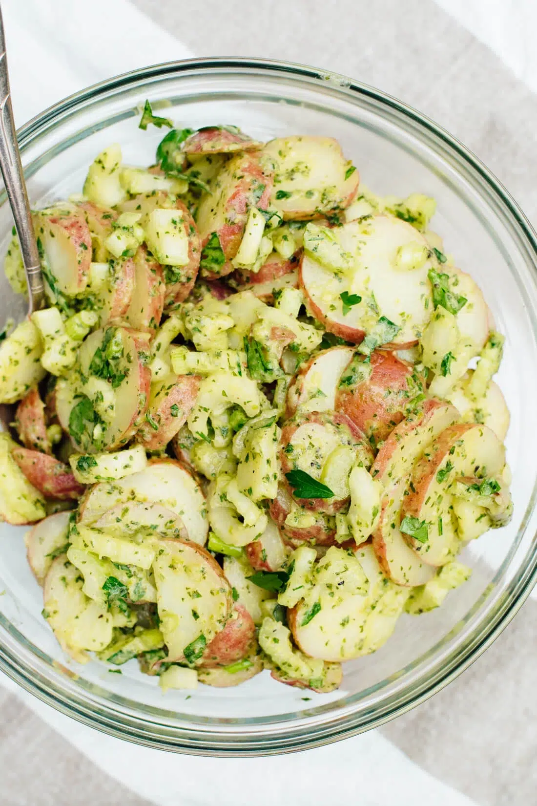 Kath Eats Blogger Kath Younger shares Healthy Sides For Sandwiches - in photo: potato Salad