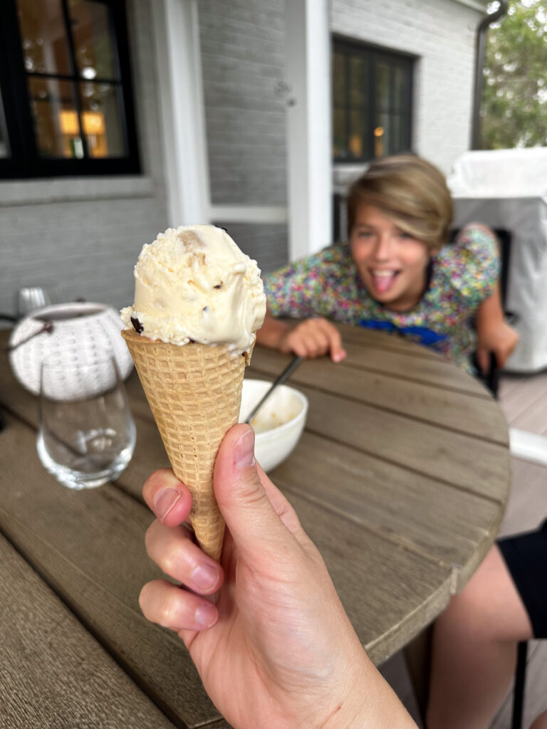 Kath Eats Blogger Kath Younger shares Summerween photos - ice cream on a cone