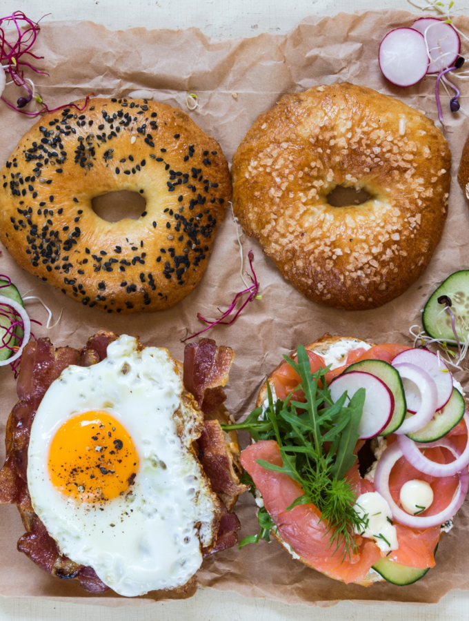 Breakfast Bagel Ideas
