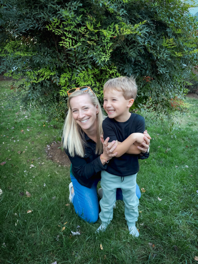 Kath Eats Blogger Kath Younger shares her Birthday week with a photo of her and his son smiling at the camera