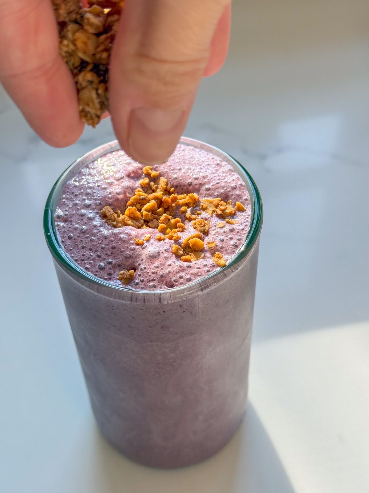 Top with granola