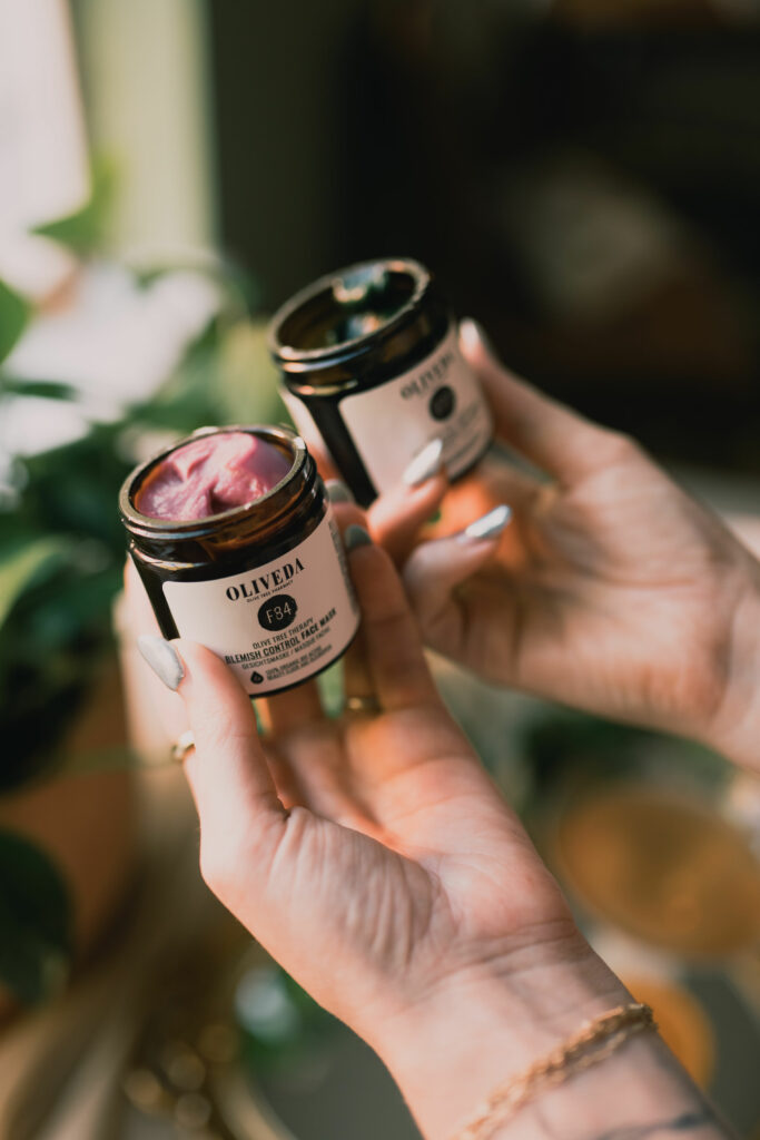 matcha mask and blemish control mask