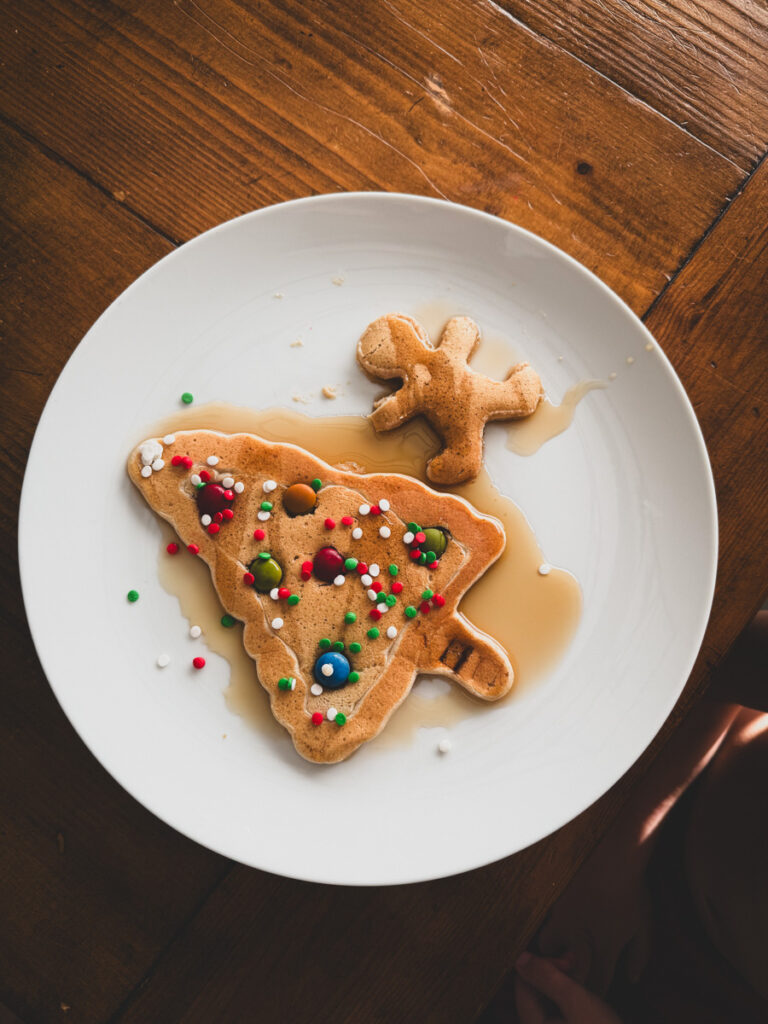 gingerbread pancakes | 2024 Holiday Break Recap
