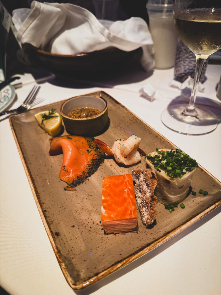 Arendelle seafood sampler