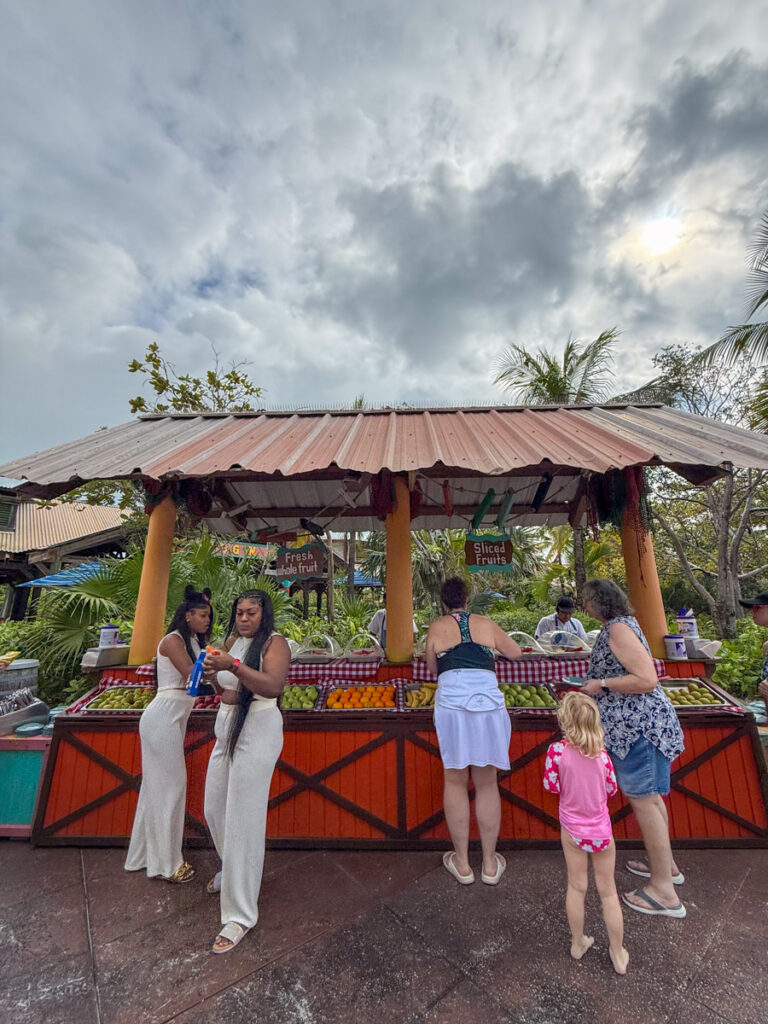 fruit stand