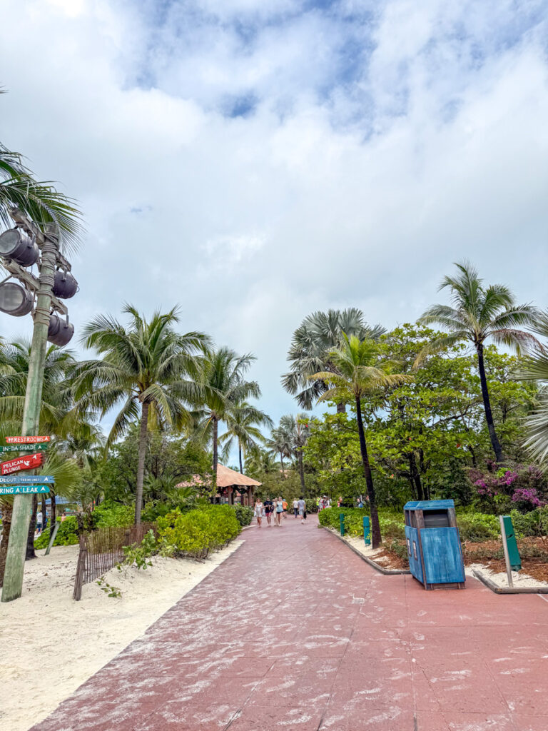 walking back the cruise