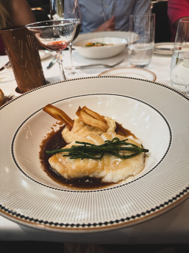 Disney Wish Food Sea Bass