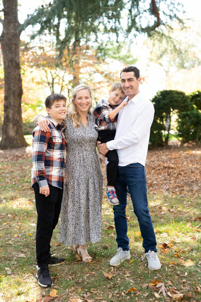 family holiday photoshoot