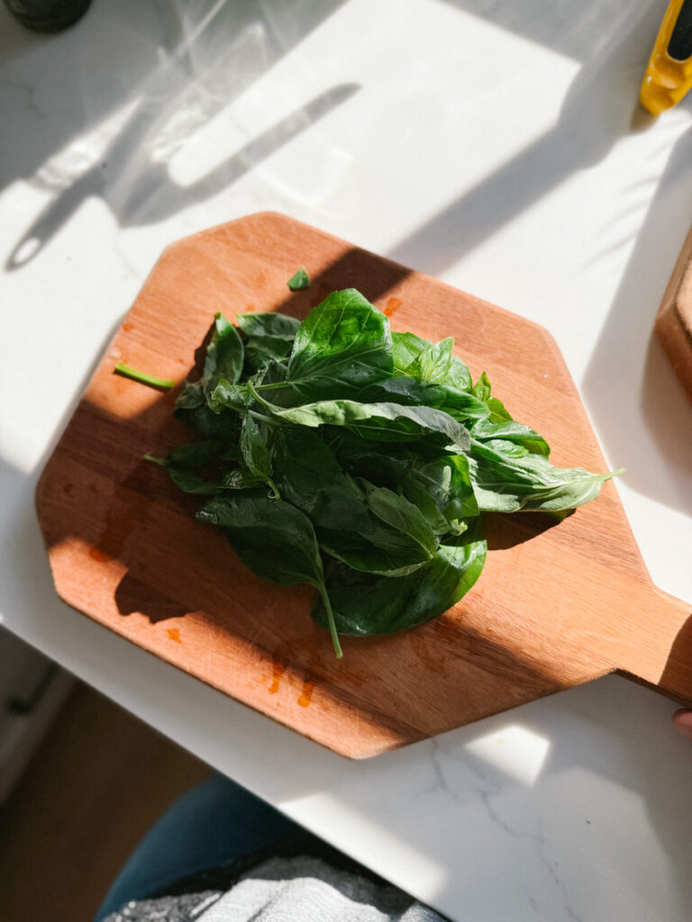 basil leaves