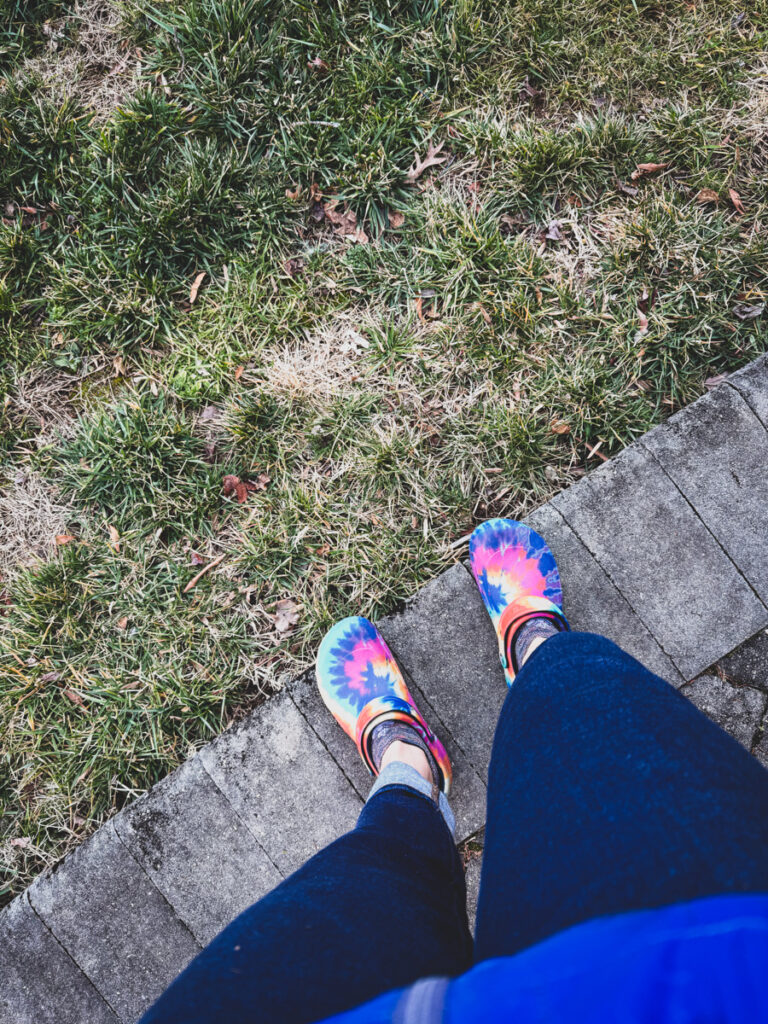 colorful Crocs