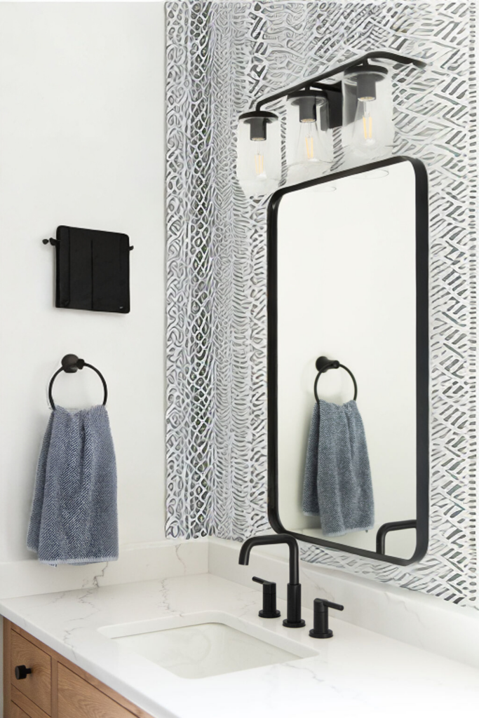 Bathroom Wall Decor Ideas AI