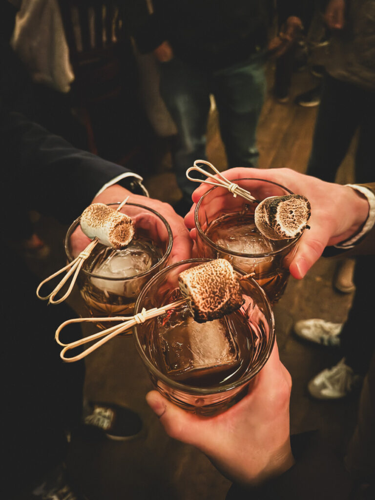 Whiskey Jar Campfire Old Fashioned