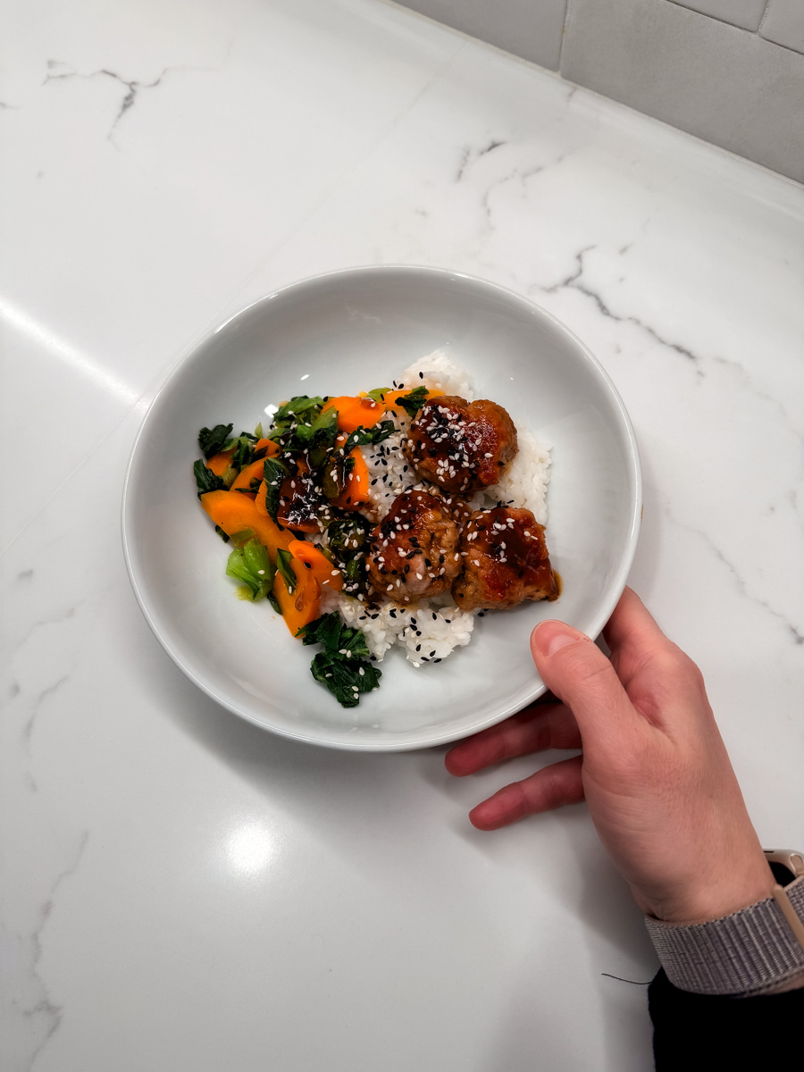 Ginger Pork Meatballs | A Wicked Good Time
