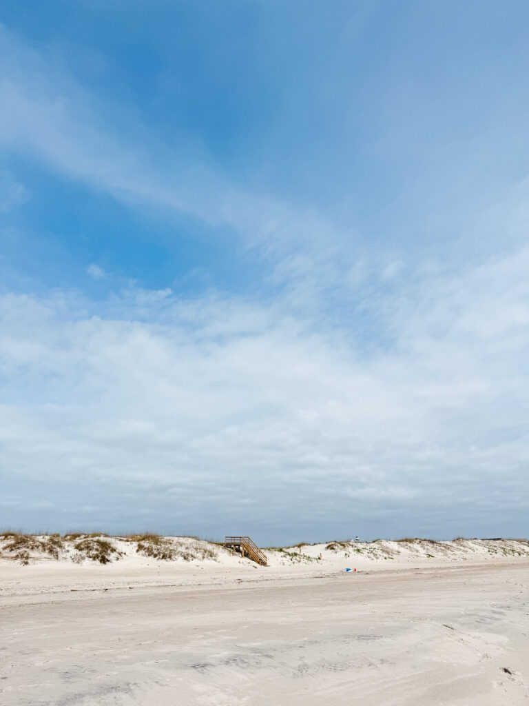 beach morning