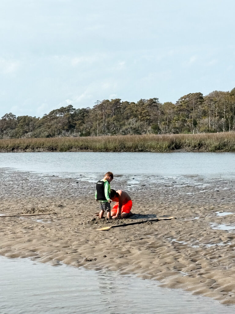 brother sandbar fun spring