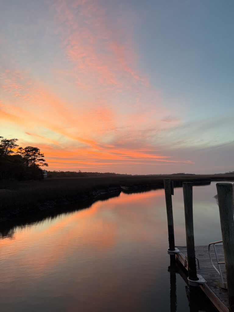 spring sunset
