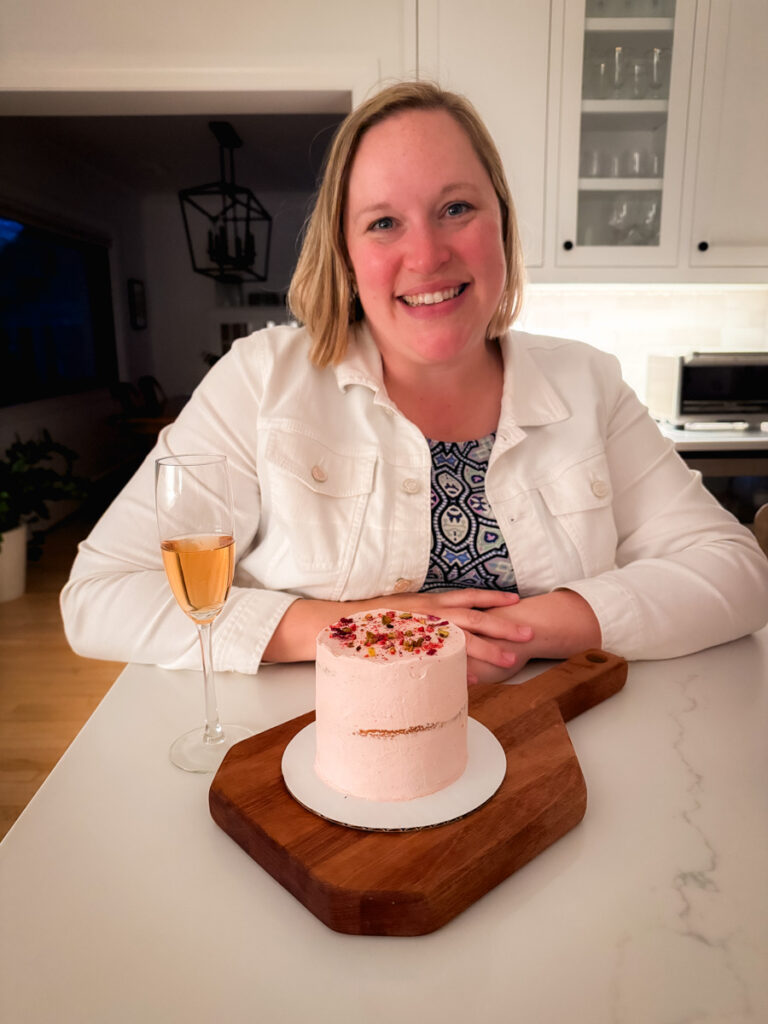 Hillary's birthday cake