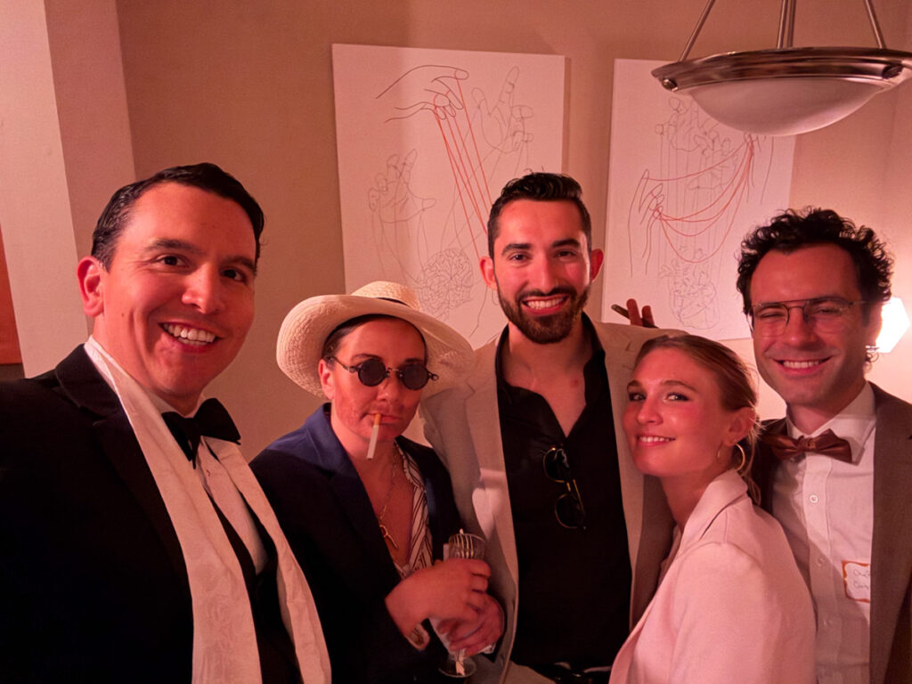 Gatsby Gala friends