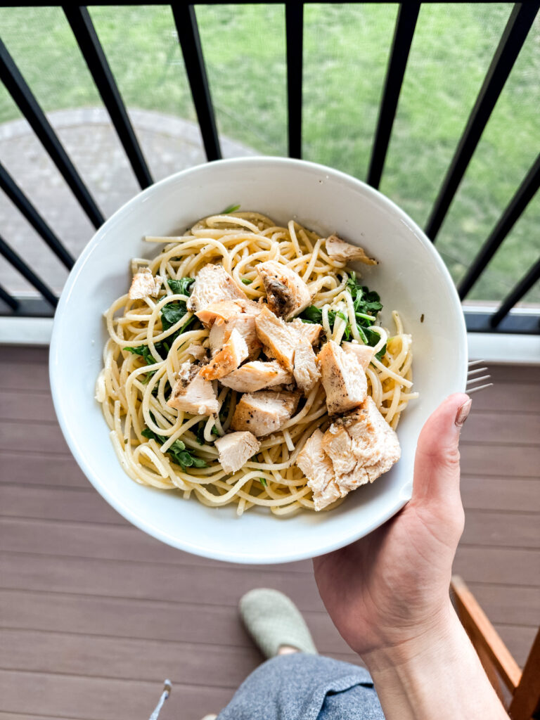 DIY chicken pasta