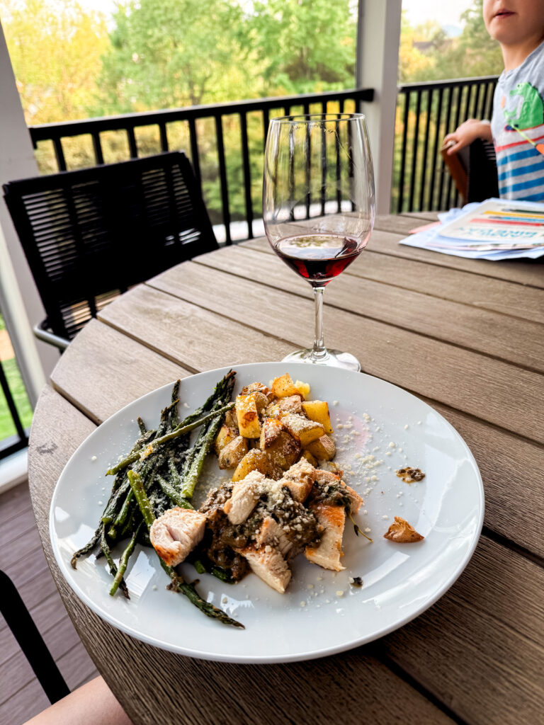 Blue Apron chicken
