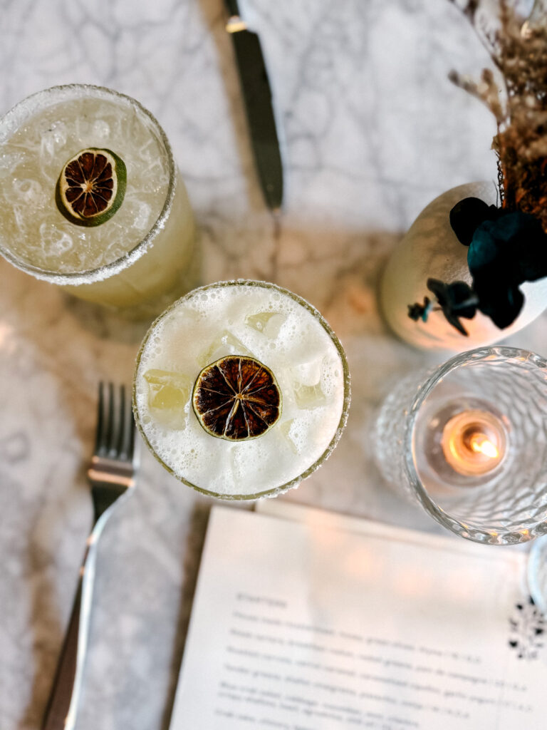 Birch & Bloom Mezcal drinks