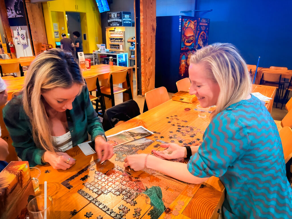 Puzzologists At Work