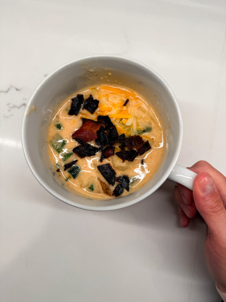 Blue Apron Loaded Potato Soup | Lately: Bubbles and Books