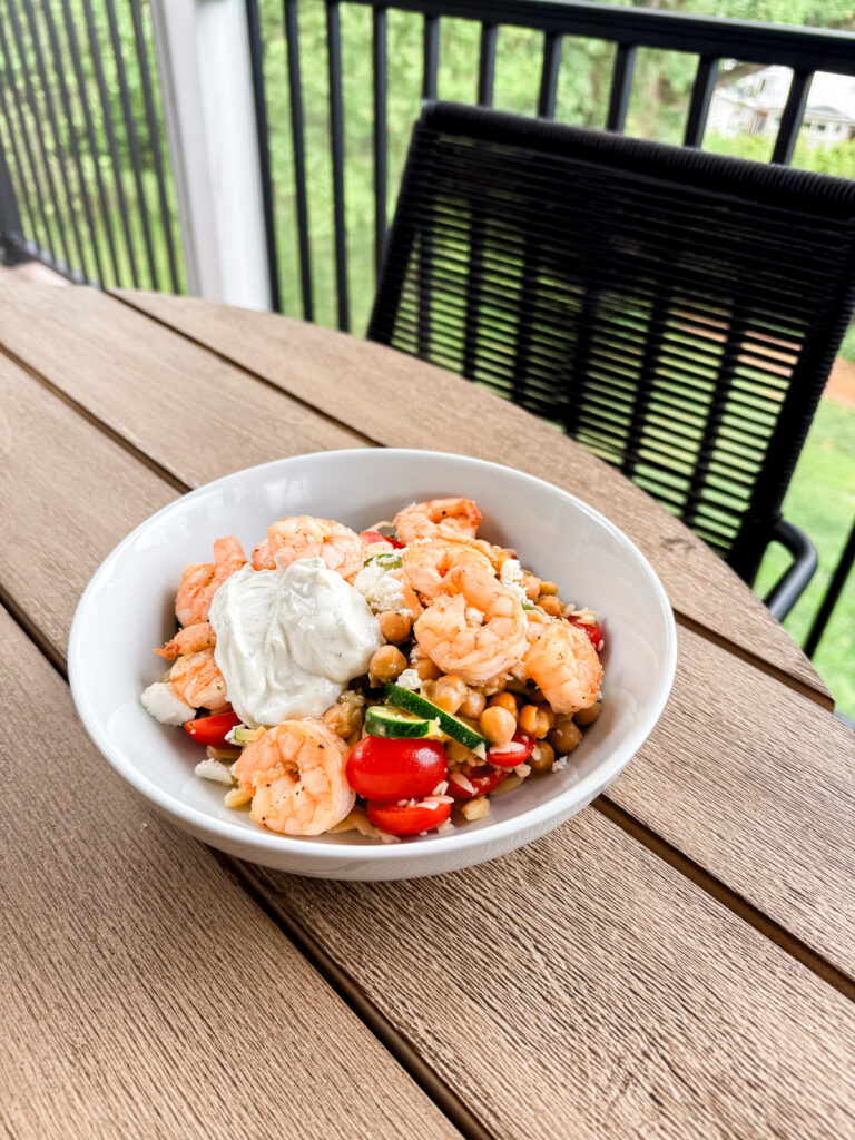 Blue Apron Shrimp + Chickpea Bowls