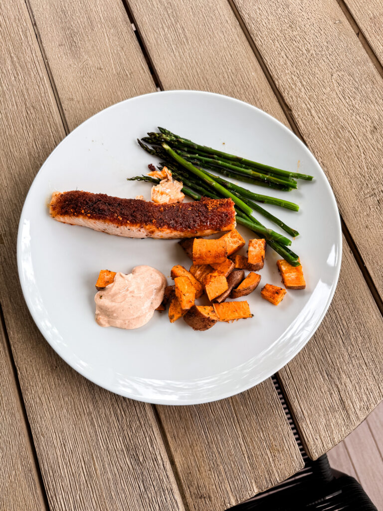 Blue Apron Salmon Two Ways