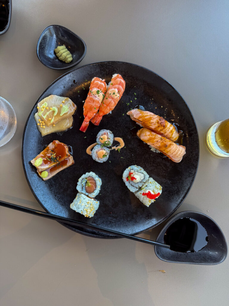 sushi plate