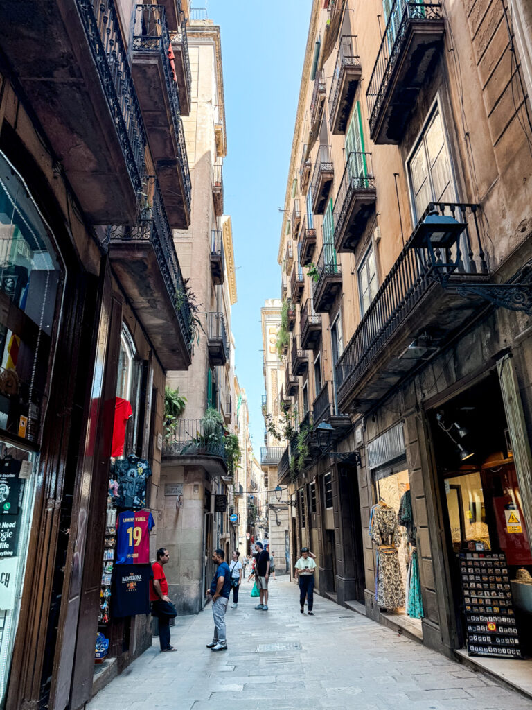 Barcelona Spain shops