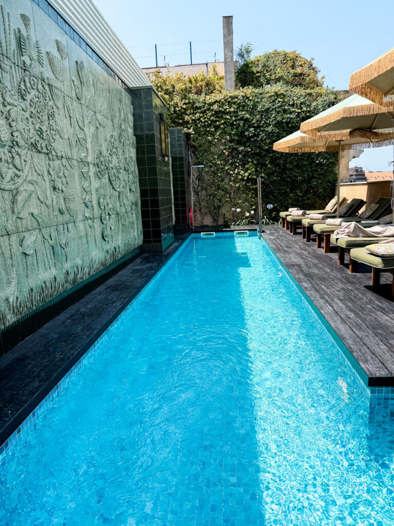 rooftop pool