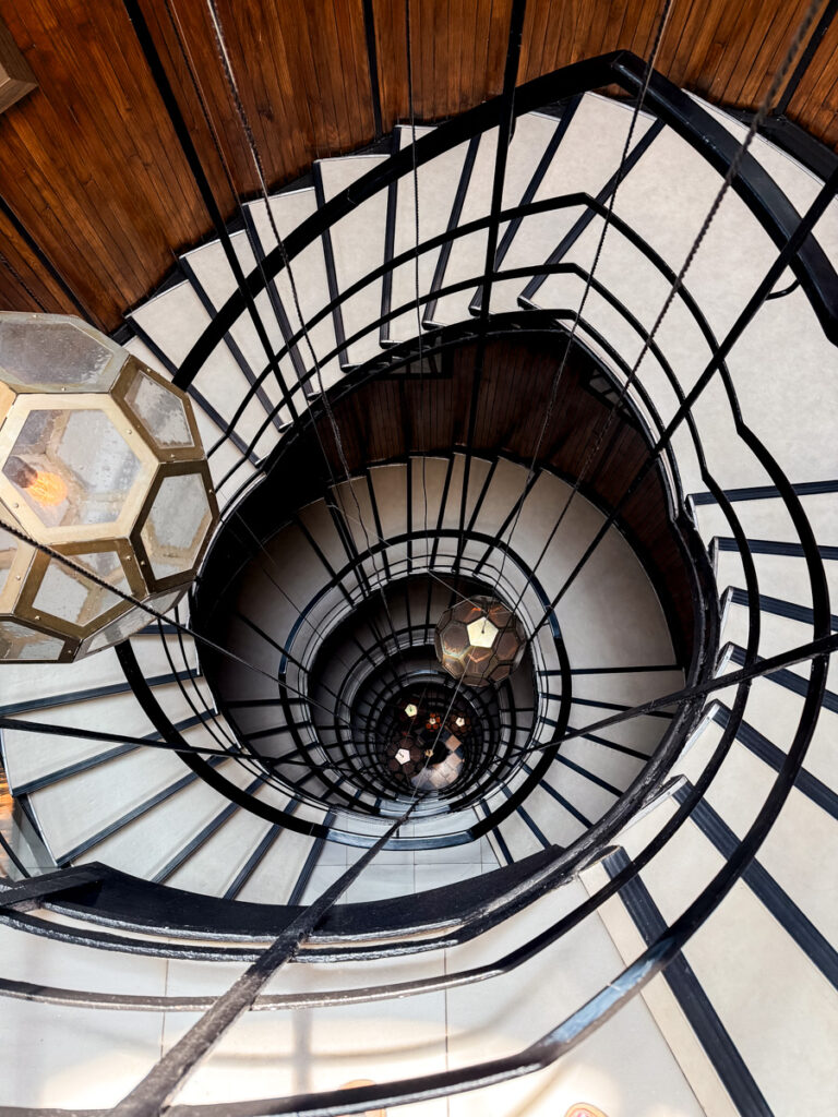 Cotton House Hotel stairs