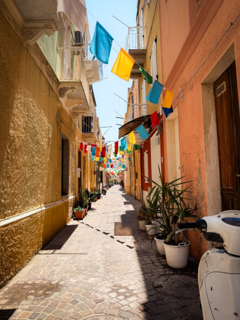 Carloforte Sardinia alleys