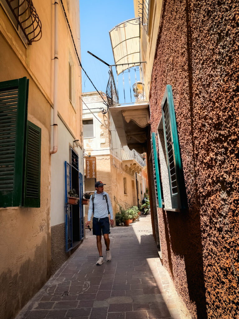 tourist wandering